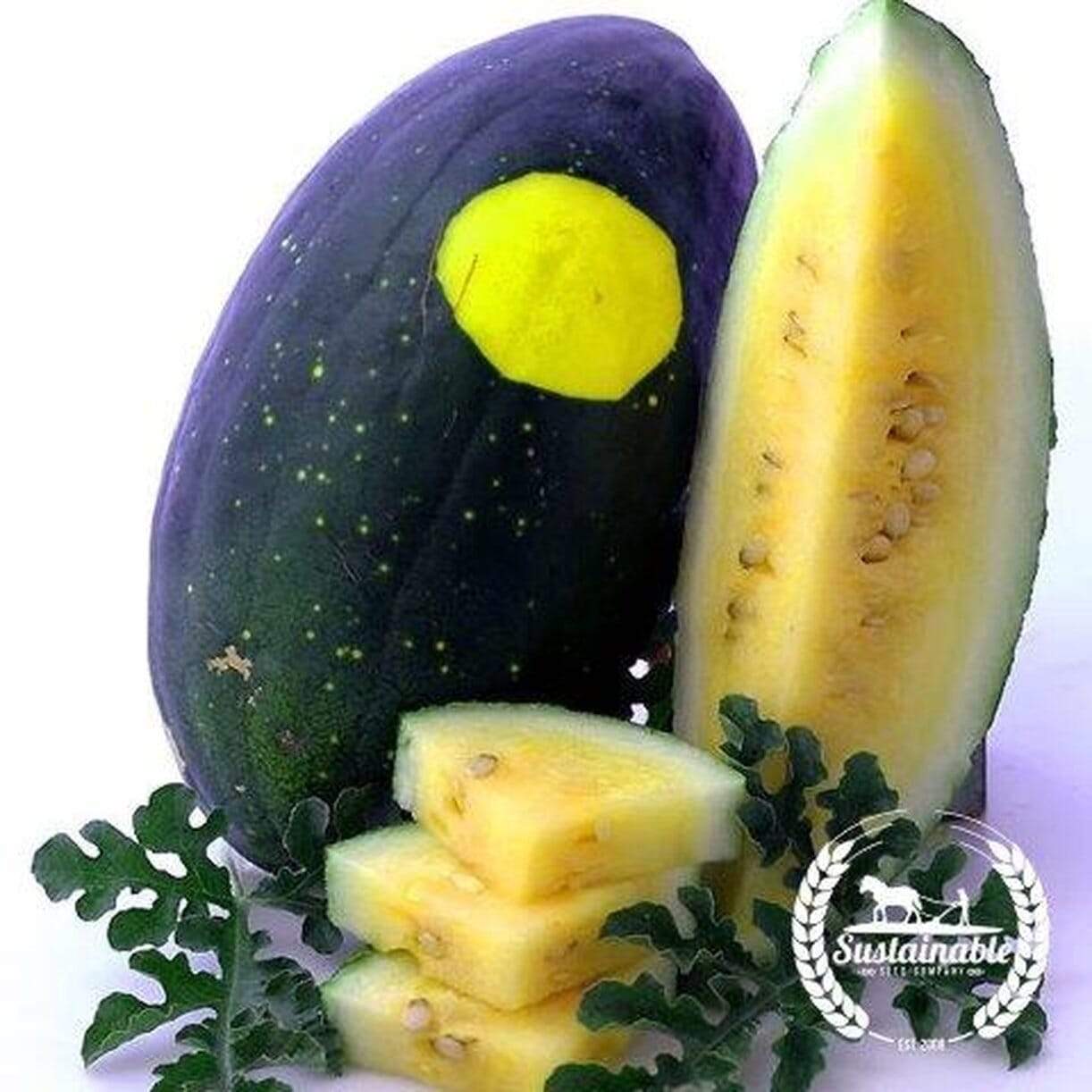 Moon & Stars Yellow Flesh Watermelon